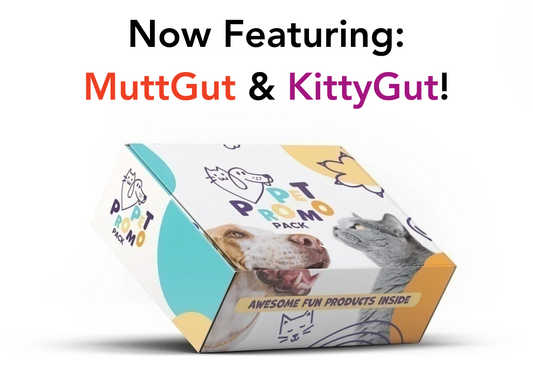Exciting News for Pet Lovers: Introducing MuttGut's Inclusion in the New Pet Promo Pack!