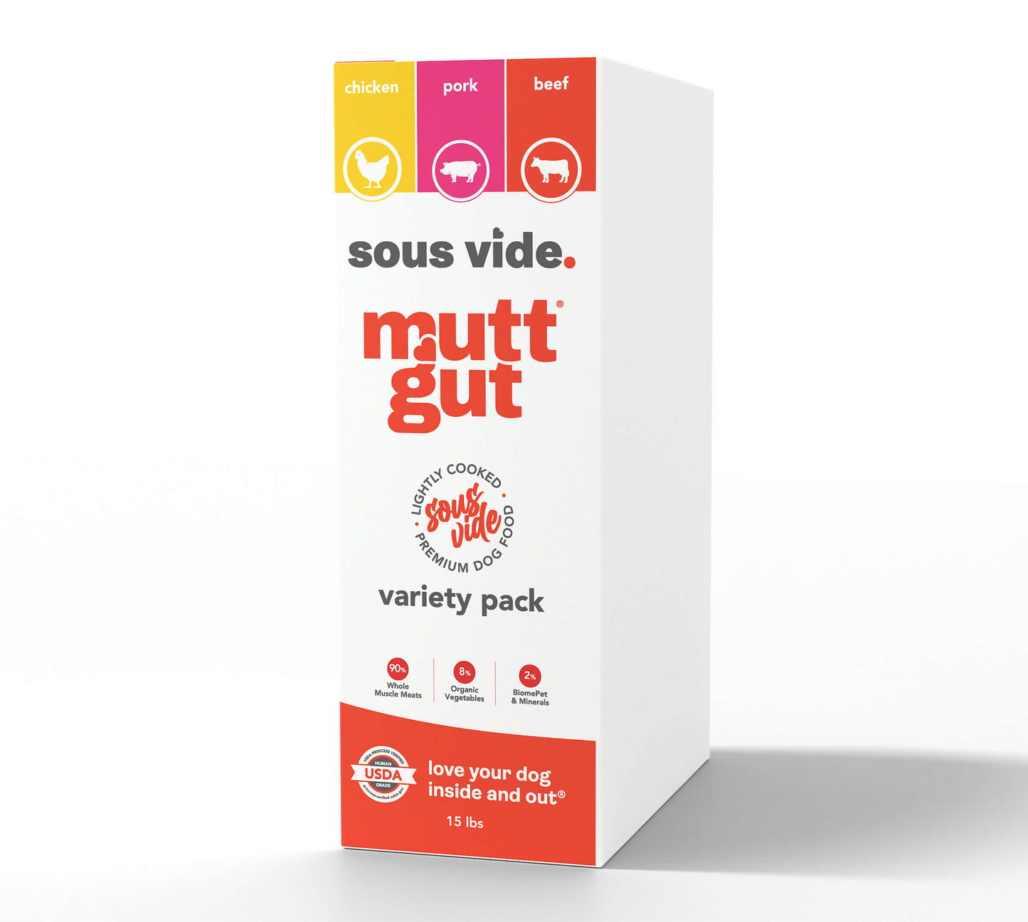 MuttGut® gut support sous vide - variety pack