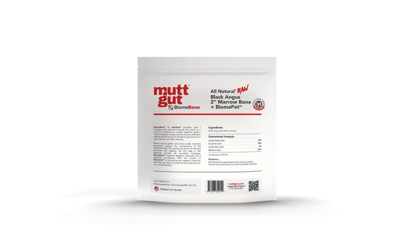 BiomeBone + BiomePet™ all natural supplemented dog chew