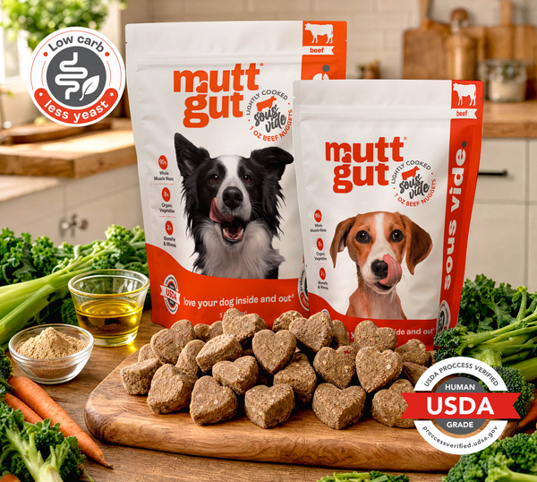 MuttGut® gut support sous vide - beef recipe