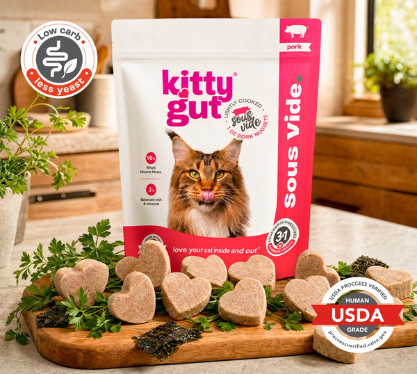 KittyGut® support sous vide - pork recipe