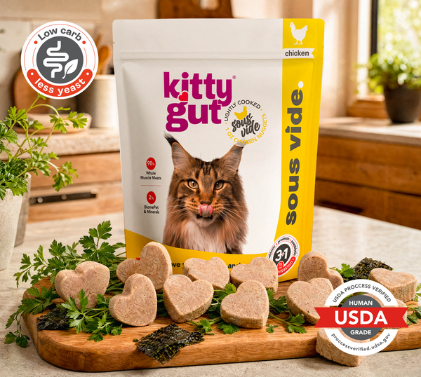 KittyGut® support sous vide - chicken recipe