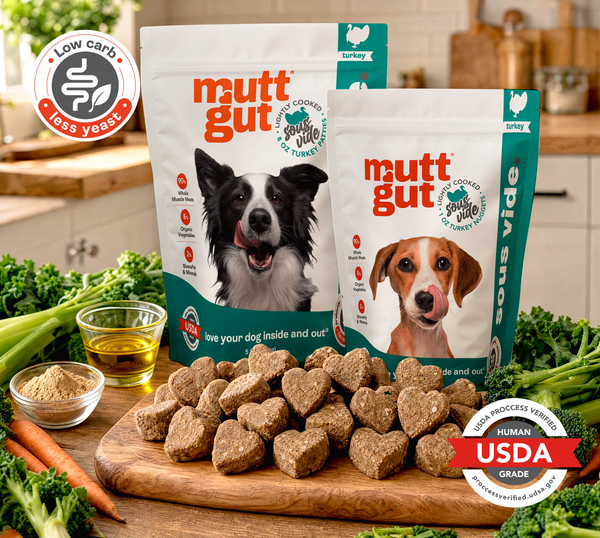 MuttGut® gut support sous vide - turkey recipe