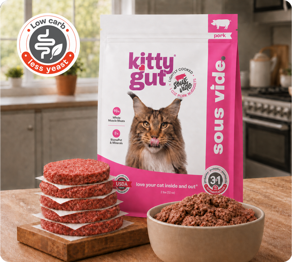 KittyGut® support sous vide - pork recipe