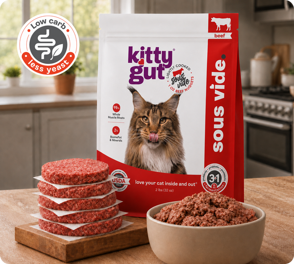 KittyGut® support sous vide - beef recipe