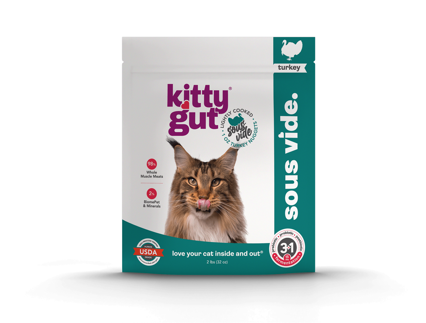 KittyGut® support sous vide - turkey recipe