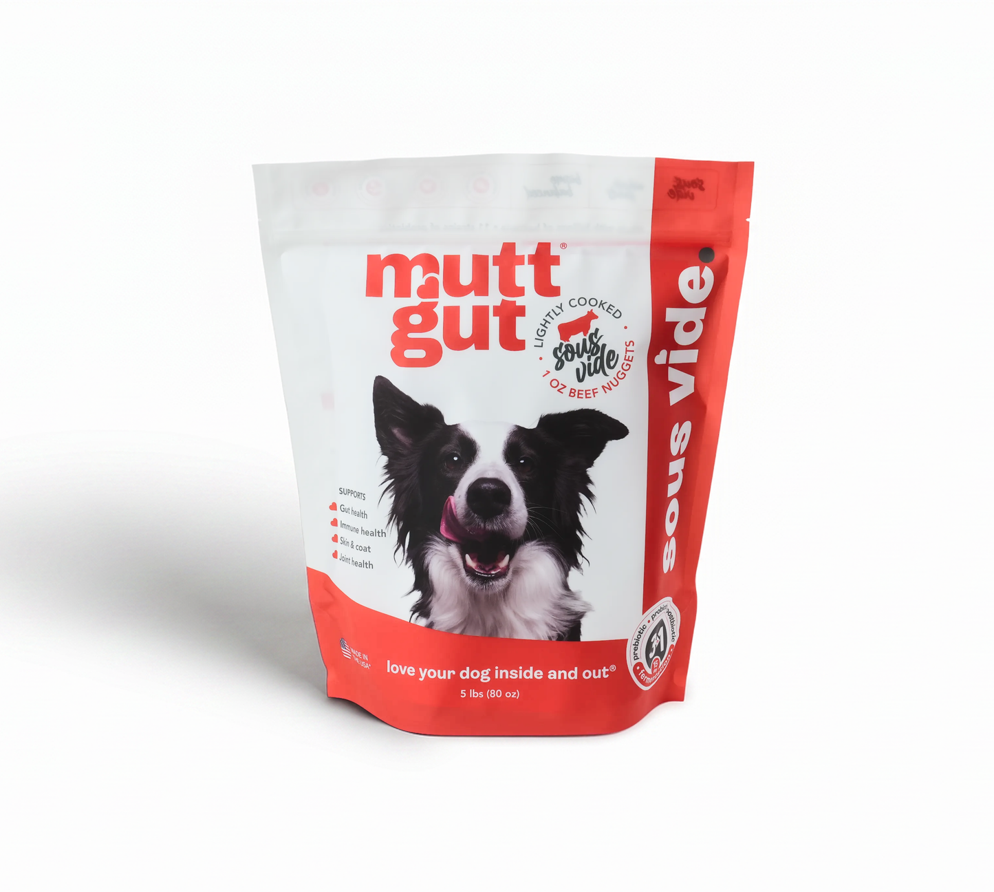 MuttGut® gut support sous vide - beef recipe