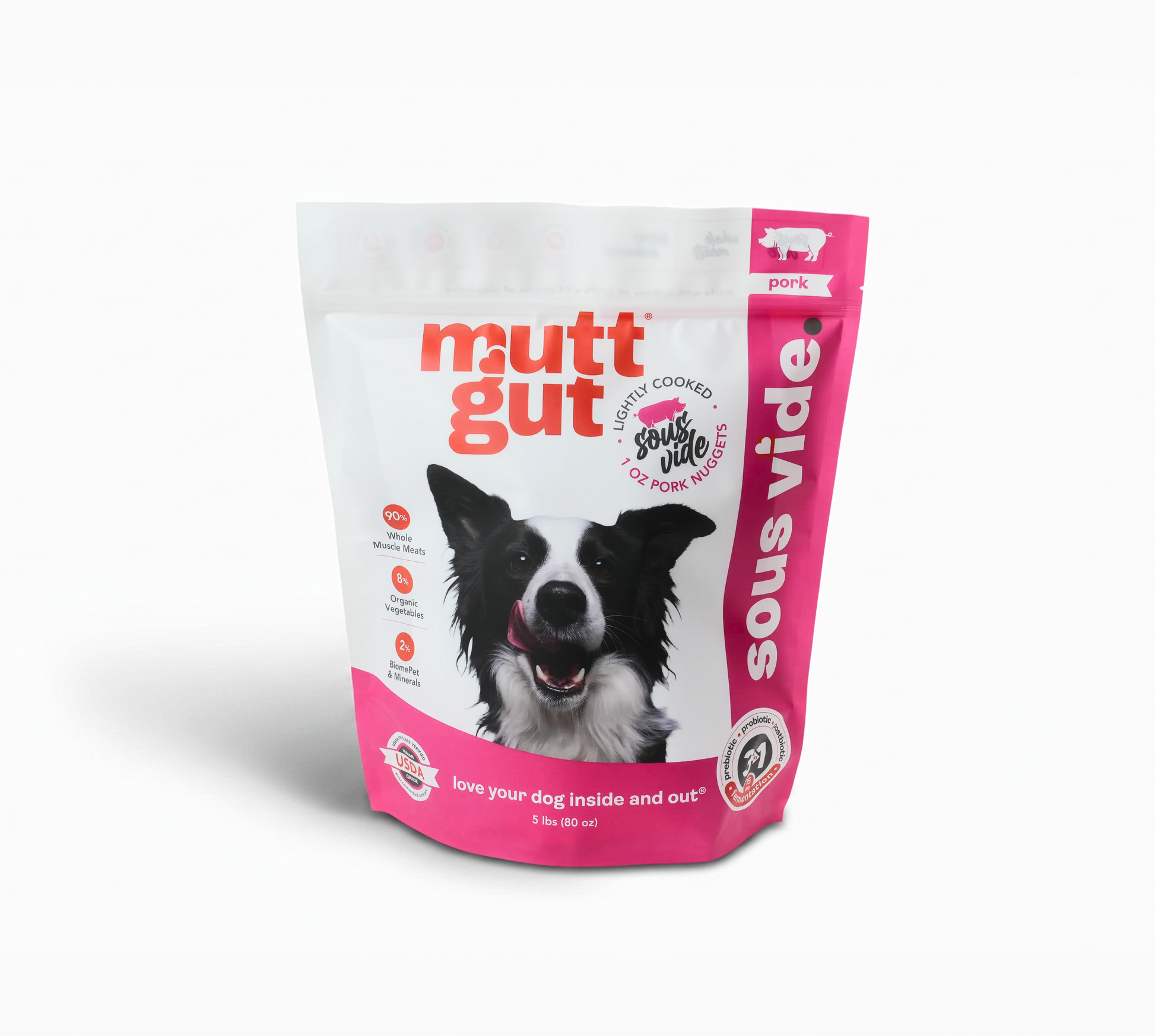 MuttGut® gut support sous vide - pork recipe