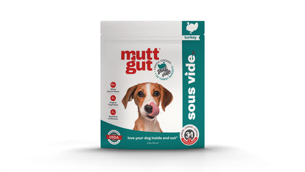 MuttGut gut support sous vide - turkey recipe