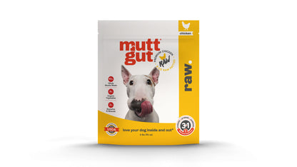 MuttGut gut support raw - chicken recipe