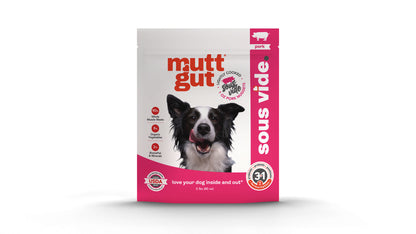 MuttGut® gut support sous vide - pork recipe
