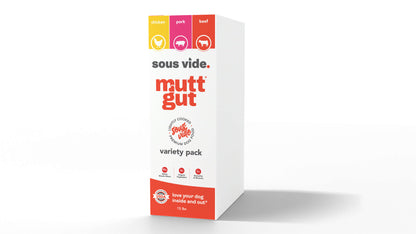 MuttGut gut support sous vide - beef recipe