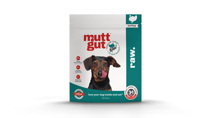 MuttGut gut support raw - turkey recipe