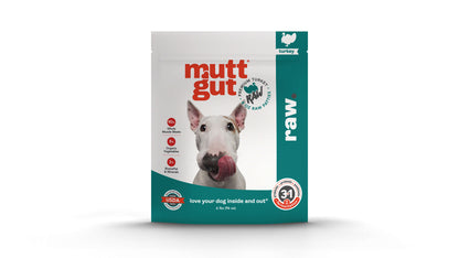 MuttGut gut support raw - turkey recipe