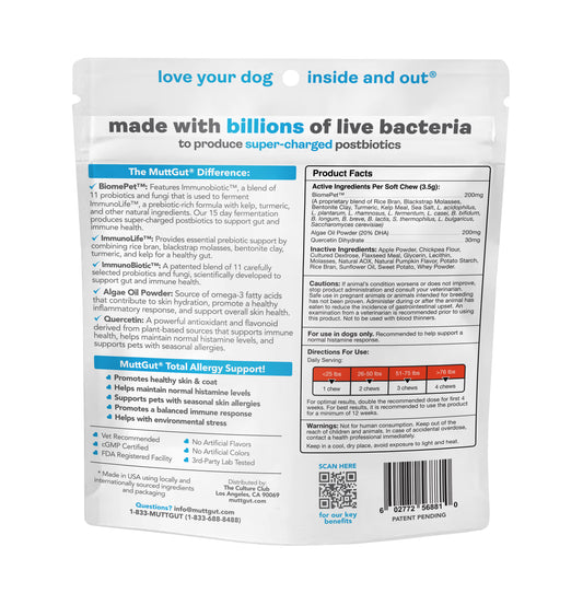 MuttGut® Allergy Soft Chews