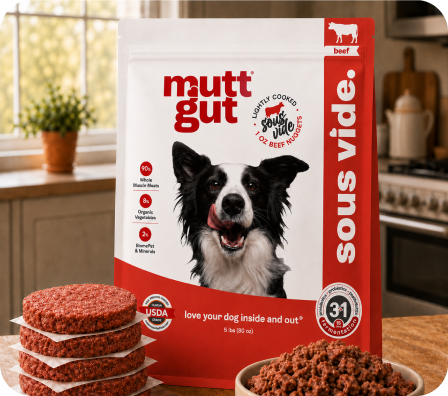 MuttGut® gut support sous vide - beef recipe