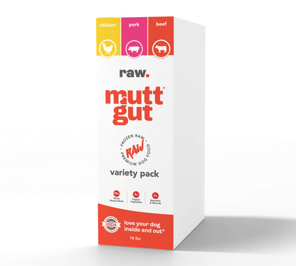 MuttGut® gut support raw - variety pack