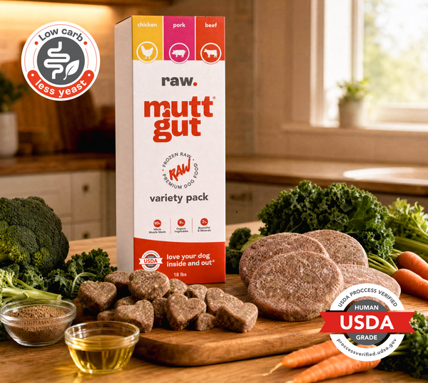 MuttGut® gut support raw - variety pack