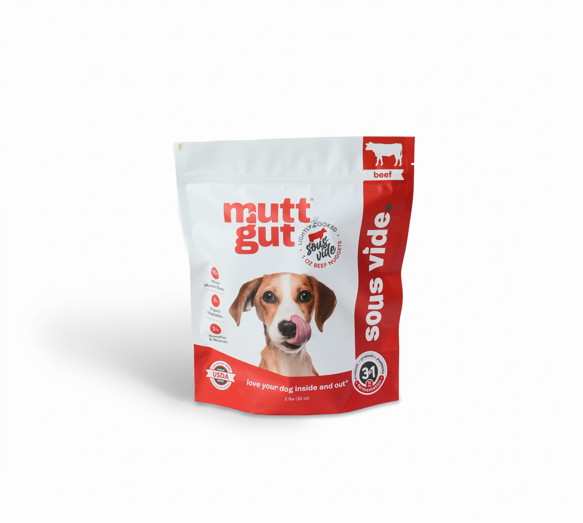MuttGut® gut support sous vide - beef recipe