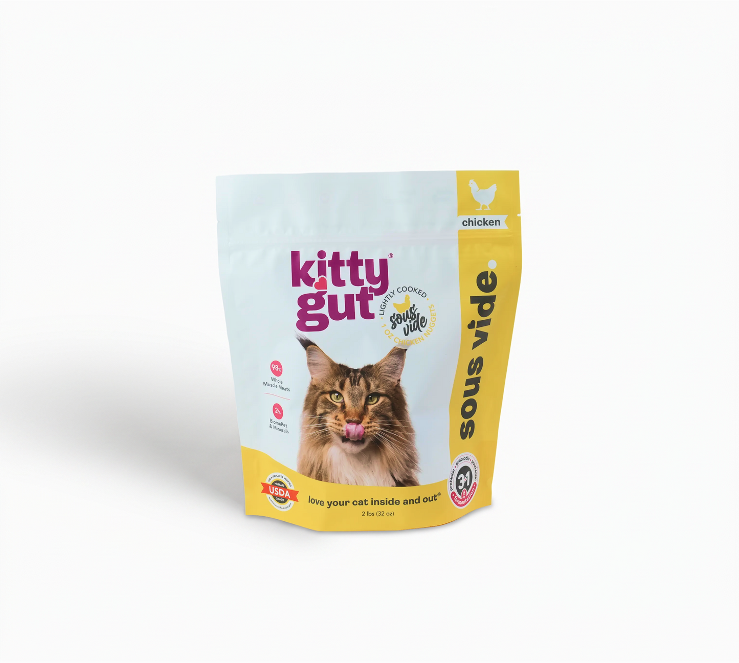 KittyGut® support sous vide - chicken recipe