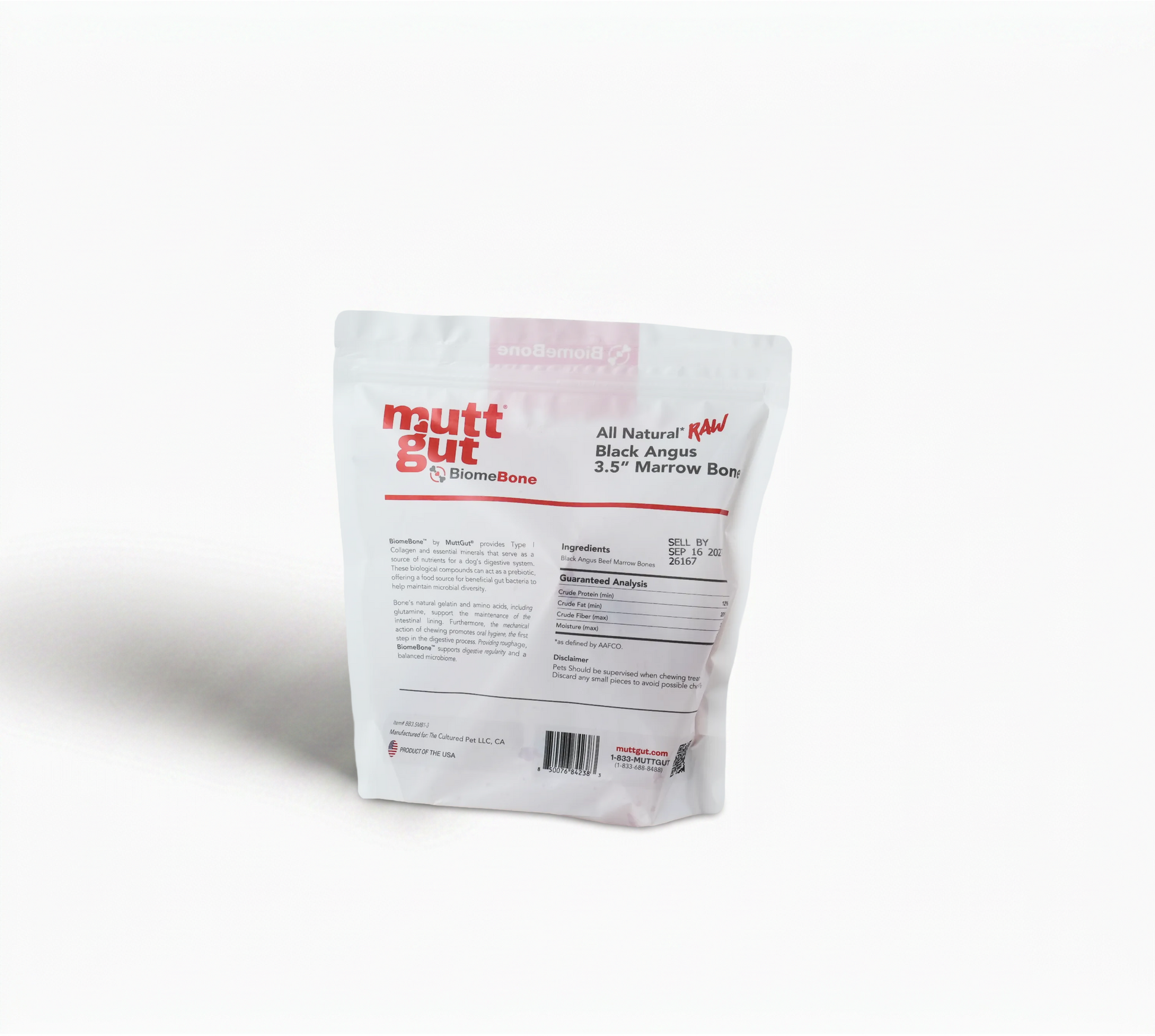 BiomeBone all natural dog chew